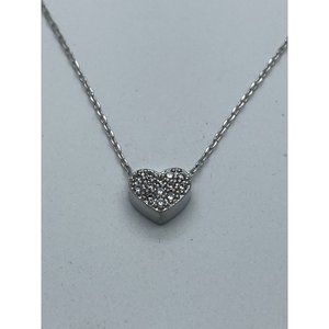 Tiny Heart Necklace, Minimal Necklace, Minimalist Necklace, Everyday Necklace